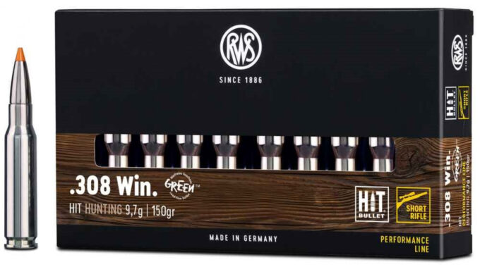 .308 Win Hit Huntig Short Rifle 9.7g / 150grs