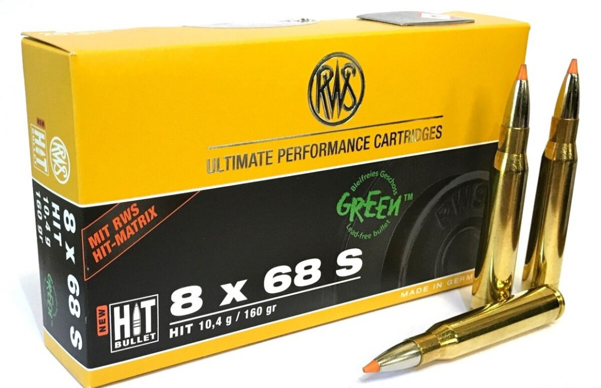 8x68 S HIT Green 10.36g / 160grs