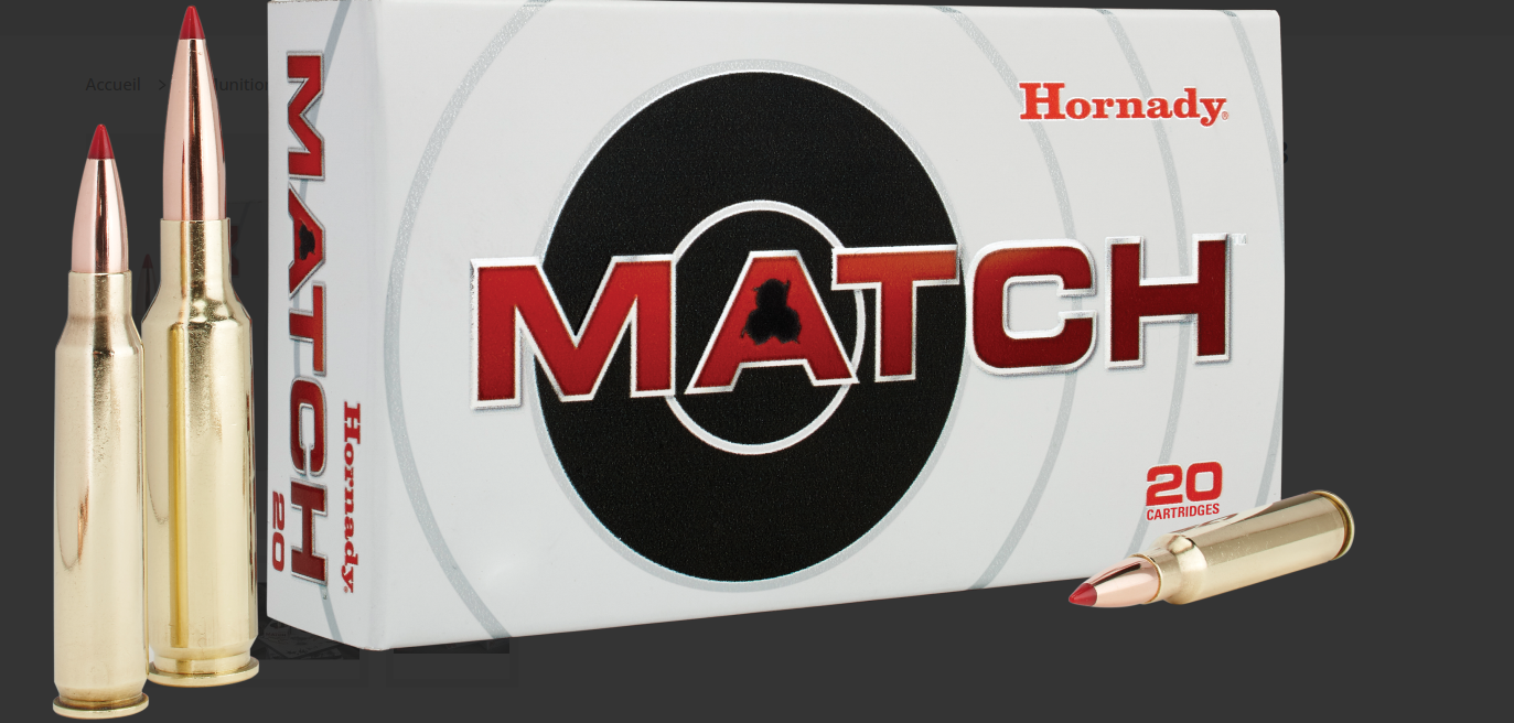 .308 Win ELD MATCH 10.88g / 168grs