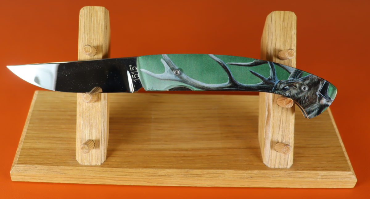 Coffret couteau / Cerf Alsace