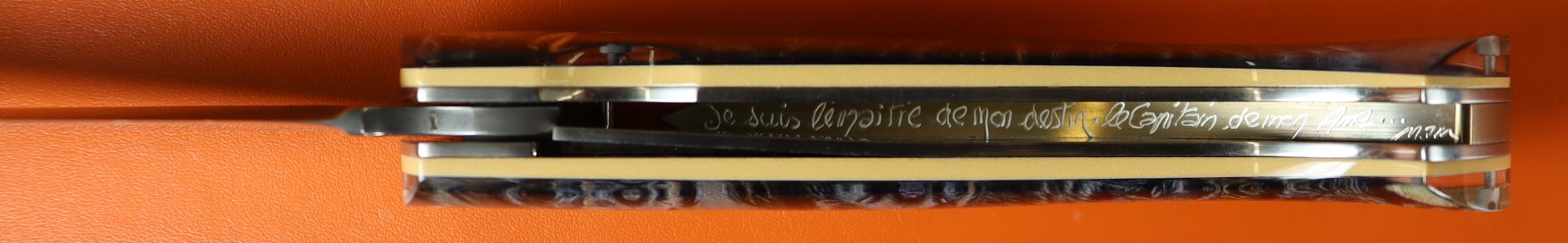 couteau représentation sanglier