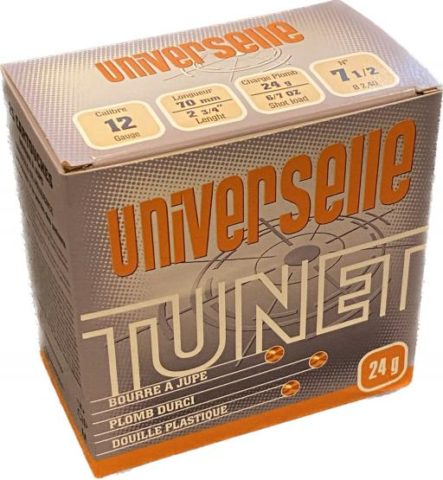 12/70 Universelle BJ  N°7,5  / 2,75mm / 24g