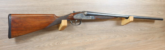 Juxtaposé lisse Paire numéro 1 crosse anglaise jaspé - gravé - BEG