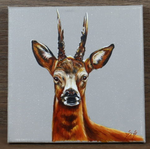 Peinture Sur Toile Chevreuil