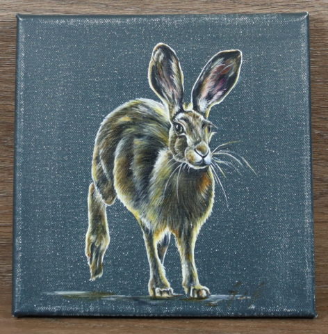 Peinture Sur Toile Lièvre