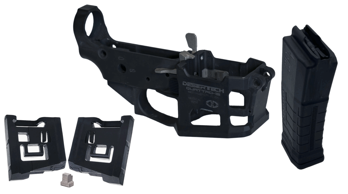 Lower Receiver Quattro-15 plus Qmag 53 rds