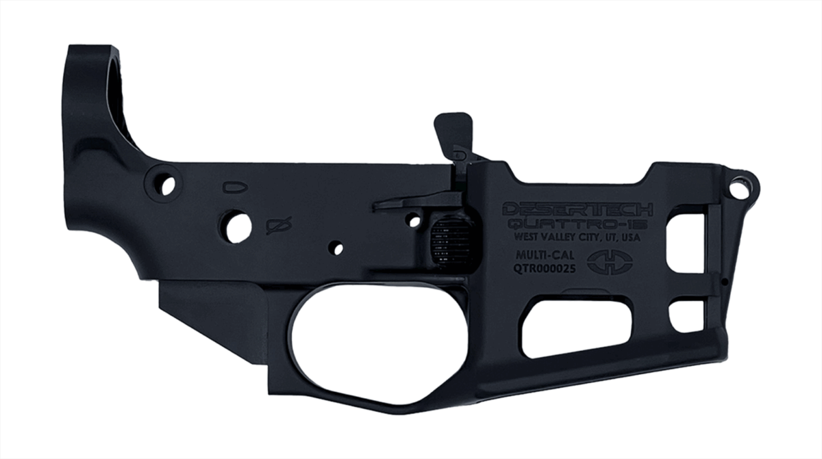 Lower Receiver Quattro-15 plus Qmag 53 rds