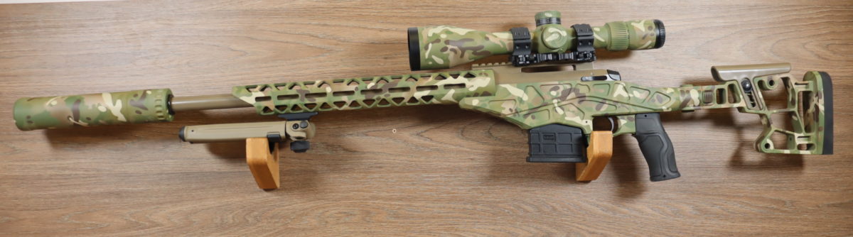 T18 Multicam + Lunette vortex Venom 5-25x56  + Montage Eratac 20 MOA + Silencieux B&T