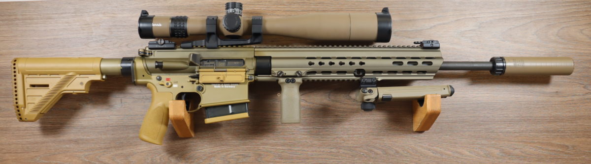 MR308 + Lunette Burris 5-25x56 + Silencieux Acheron APSE2