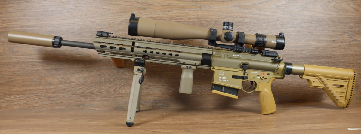 MR308 + Lunette Burris 5-25x56 + Silencieux Acheron APSE2