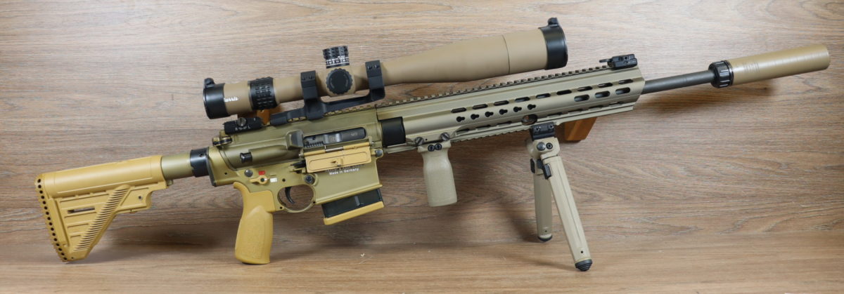 MR308 + Lunette Burris 5-25x56 + Silencieux Acheron APSE2