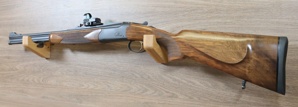 Carabine Express S12 avec point rouge kahles