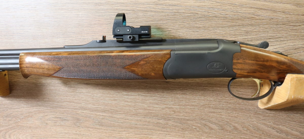 Carabine Express S12 avec point rouge kahles