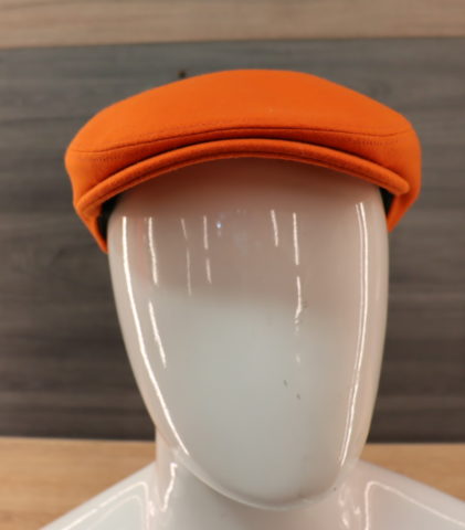 Casquette Orange-Braun avec flip protège oreille