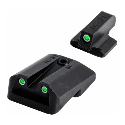 Fiber Optic Sight Tritium Low Sets Glock Std