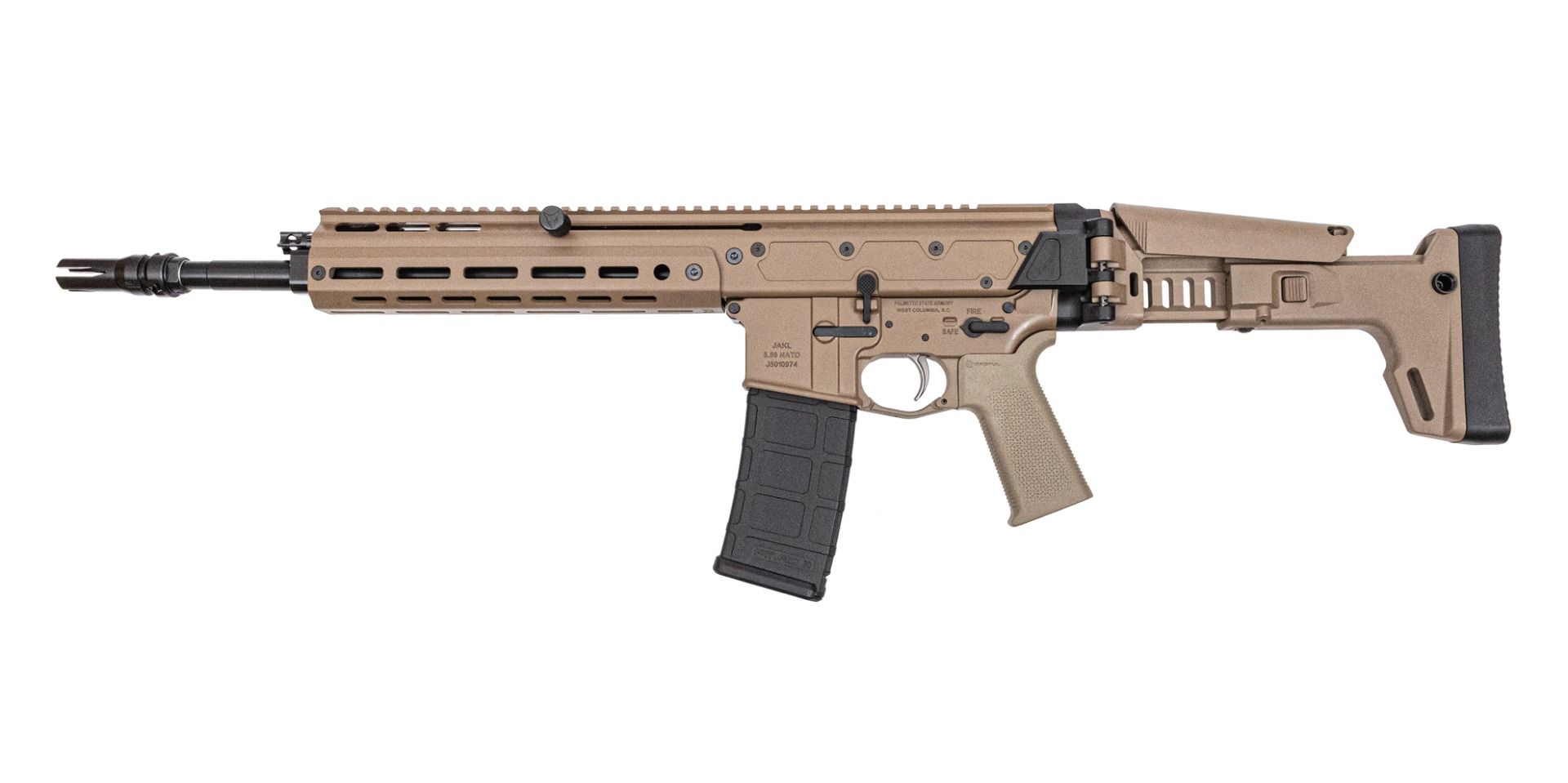 PSA JAKL Nitride MOE SL EPT F5 G2 Stock Rifle, FDE