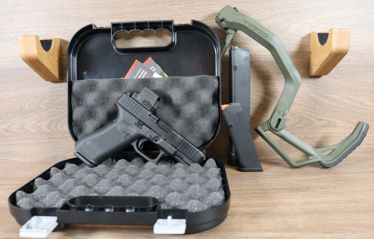 G 45 Gen5 MOS FS + Red Dot + rosse Fab Defense Cobra
