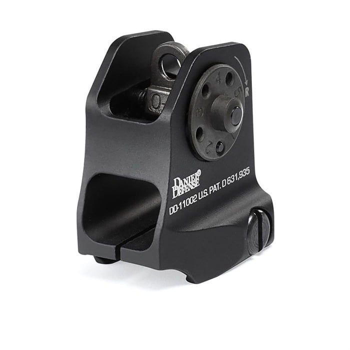 Fixed Front & Rear Sight Set -Black