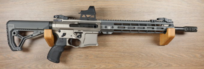 AR15 Compétition, gris  avec deuxième canon 12.5''